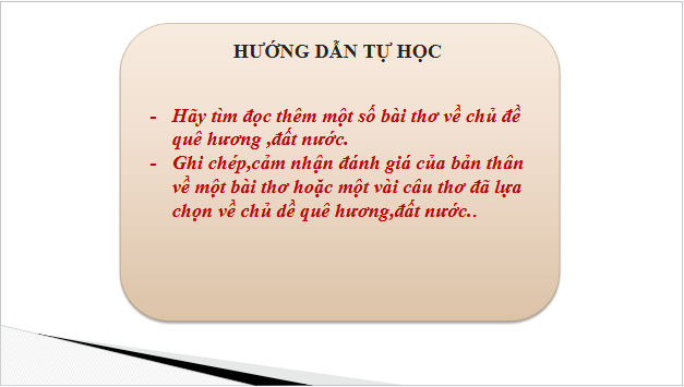 Giáo án điện tử bài Hướng dẫn tự học trang 90 Tập 2 | PPT Văn 10 Cánh diều