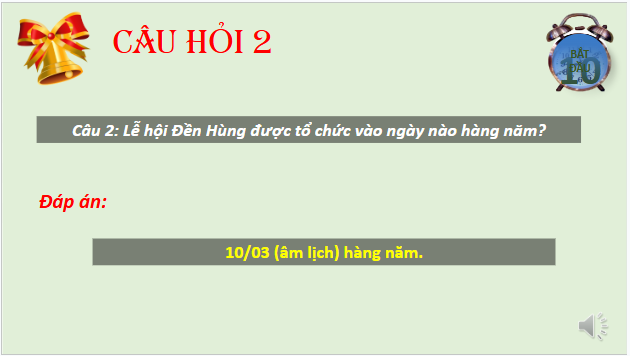 Giáo án điện tử bài Lễ hội Đền Hùng | PPT Văn 10 Cánh diều