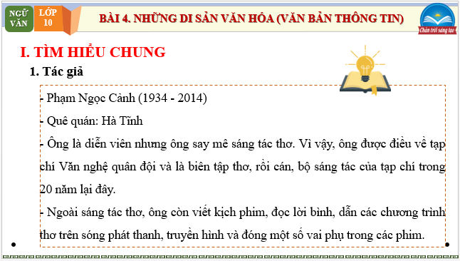 Giáo án điện tử bài Lí ngựa ô ở hai vùng đất | PPT Văn 10 Chân trời sáng tạo