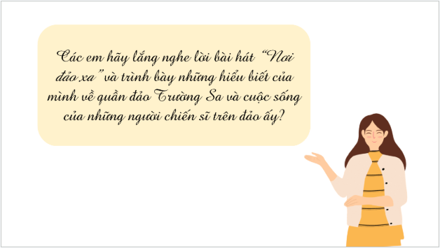 Giáo án điện tử bài Lính đảo hát tình ca trên đảo | PPT Văn 10 Cánh diều