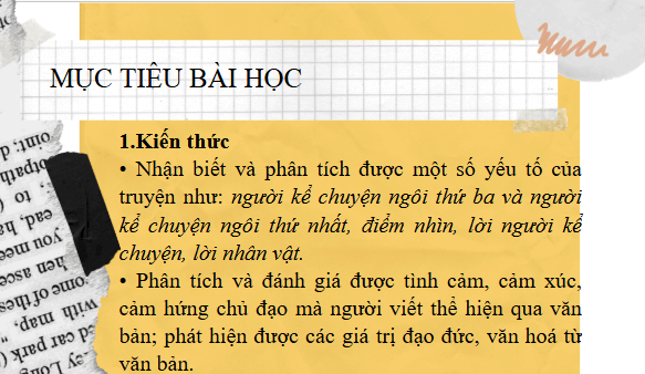 Giáo án điện tử bài Một chuyện đùa nho nhỏ | PPT Văn 10 Kết nối tri thức