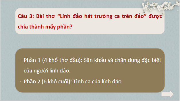 Giáo án điện tử bài Mùa hoa mận | PPT Văn 10 Cánh diều