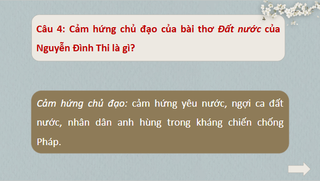 Giáo án điện tử bài Mùa hoa mận | PPT Văn 10 Cánh diều