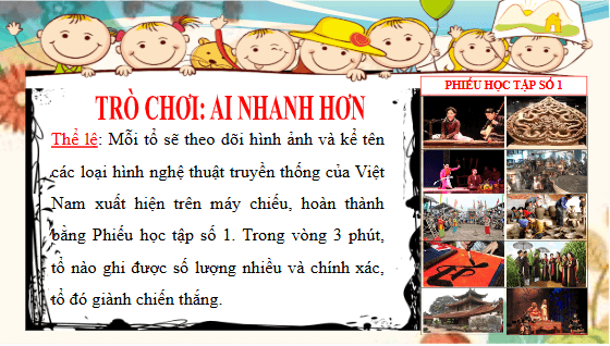 Giáo án điện tử bài Nghệ thuật truyền thống của người Việt | PPT Văn 10 Kết nối tri thức