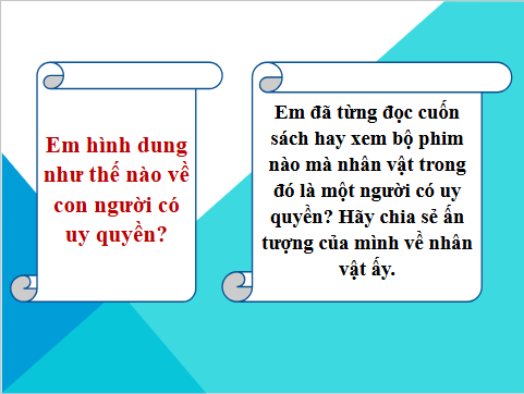 Giáo án điện tử bài Người cầm quyền khôi phục uy quyền | PPT Văn 10 Kết nối tri thức