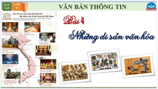 Giáo án điện tử bài Nhà hát cải lương Trần Hữu Trang khánh thành phòng truyền thống; Thêm một bản dịch Truyện Kiều sang tiếng Nhật | PPT Văn 10 Chân trời sáng tạo