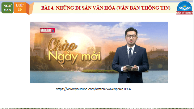 Giáo án điện tử bài Nhà hát cải lương Trần Hữu Trang khánh thành phòng truyền thống; Thêm một bản dịch Truyện Kiều sang tiếng Nhật | PPT Văn 10 Chân trời sáng tạo