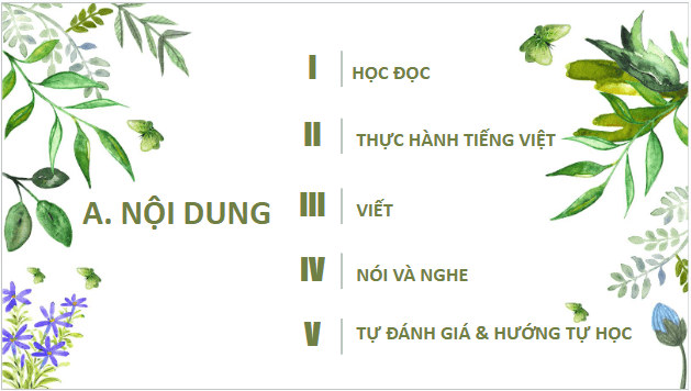 Giáo án điện tử bài Nội dung và cách học của sách Ngữ văn 10 | PPT Văn 10 Cánh diều