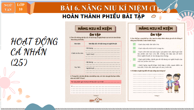 Giáo án điện tử bài Ôn tập trang 28 Tập 2 | PPT Văn 10 Chân trời sáng tạo