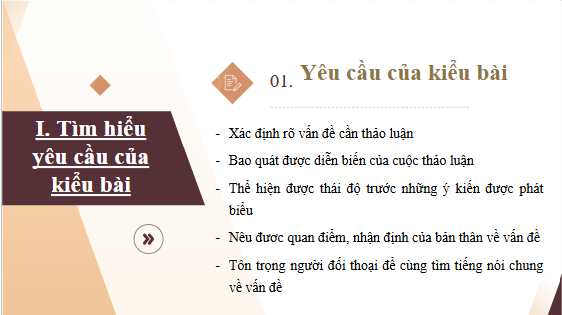 Giáo án điện tử bài Thảo luận về một vấn đề đời sống có ý kiến khác nhau | PPT Văn 10 Kết nối tri thức