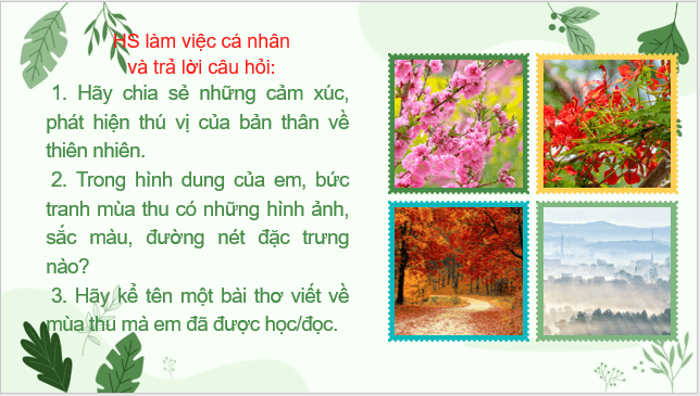 Giáo án điện tử bài Thơ Duyên | PPT Văn 10 Chân trời sáng tạo