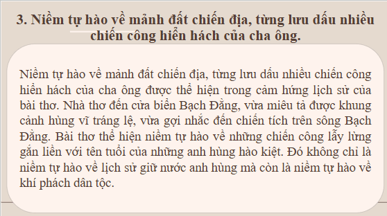 Giáo án điện tử bài Bạch Đằng hải khẩu | PPT Văn 10 Kết nối tri thức