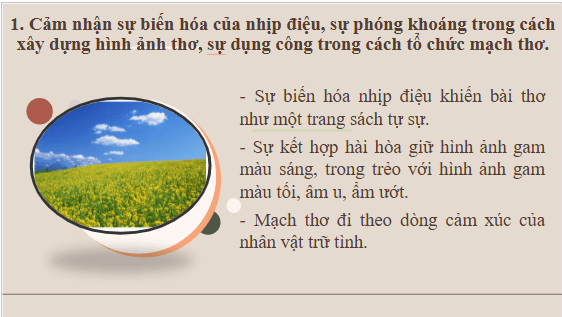 Giáo án điện tử bài Cánh đồng | PPT Văn 10 Kết nối tri thức