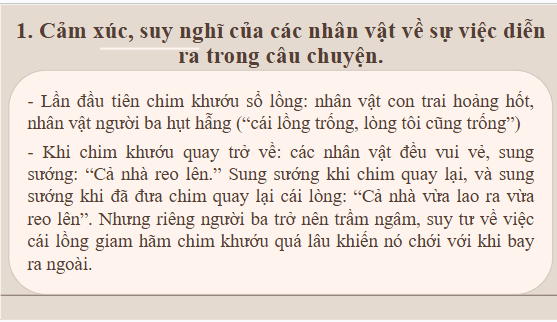 Giáo án điện tử bài Con khướu sổ lồng | PPT Văn 10 Kết nối tri thức