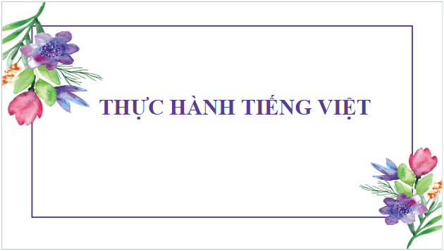 Giáo án điện tử bài Thực hành tiếng Việt trang 54, 55 Tập 2 | PPT Văn 10 Cánh diều