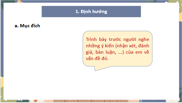 Giáo án điện tử bài Thuyết trình về một vấn đề xã hội | PPT Văn 10 Cánh diều