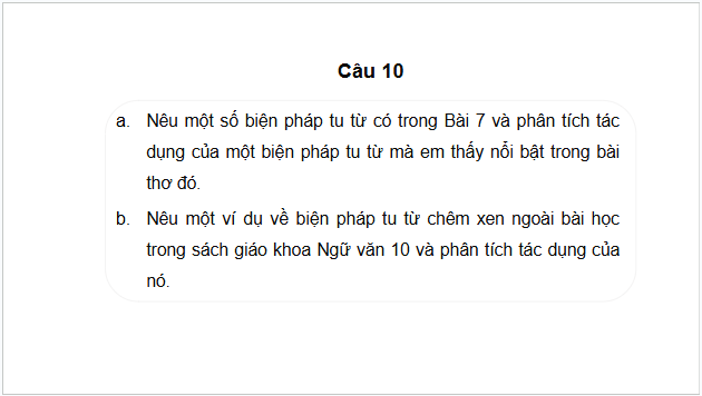 Giáo án điện tử bài Tiếng Việt trang 118 Tập 2 | PPT Văn 10 Cánh diều