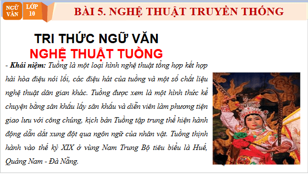 Giáo án điện tử bài Tri thức ngữ văn trang 109 | PPT Văn 10 Chân trời sáng tạo