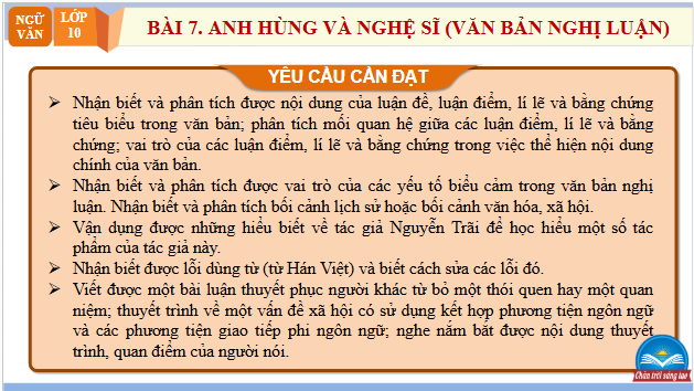 Giáo án điện tử bài Tri thức ngữ văn trang 29 Tập 2 | PPT Văn 10 Chân trời sáng tạo