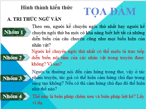 Giáo án điện tử bài Tri thức ngữ văn trang 37 Tập 2 | PPT Văn 10 Kết nối tri thức