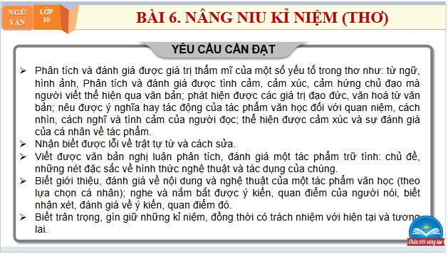 Giáo án điện tử bài Tri thức ngữ văn trang 4 Tập 2 | PPT Văn 10 Chân trời sáng tạo