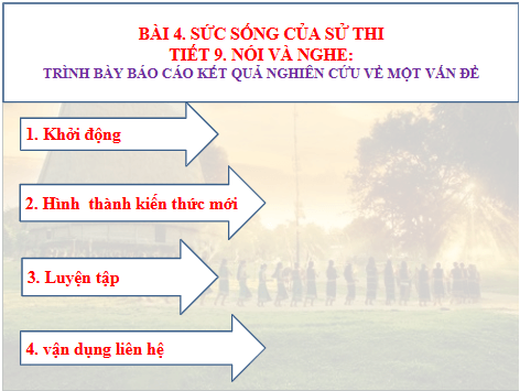 Giáo án điện tử bài Trình bày báo cáo kết quả nghiên cứu về một vấn đề | PPT Văn 10 Kết nối tri thức