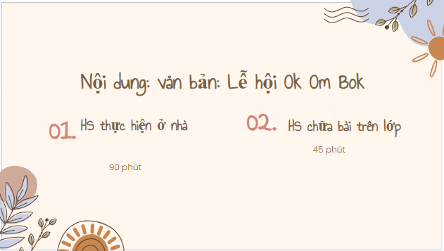 Giáo án điện tử bài Lễ hội Ok Om Bok | PPT Văn 10 Cánh diều