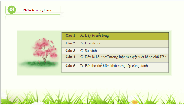 Giáo án điện tử bài Tỏ lòng (Thuật hoài) | PPT Văn 10 Cánh diều