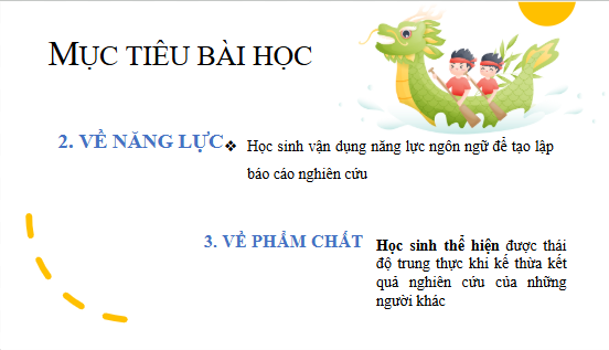 Giáo án điện tử bài Viết báo cáo nghiên cứu (Về một vấn đề văn hóa truyền thống Việt Nam) | PPT Văn 10 Kết nối tri thức