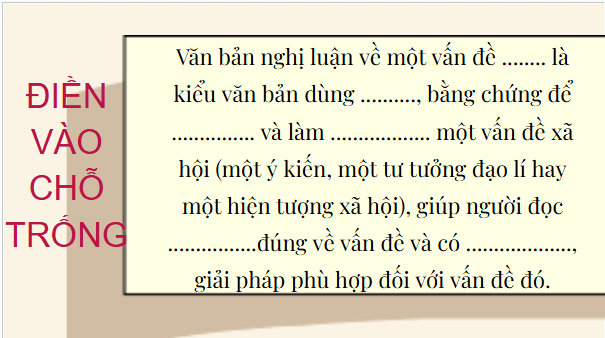 Giáo án điện tử bài Viết văn bản nghị luận về một vấn đề xã hội | PPT Văn 10 Chân trời sáng tạo