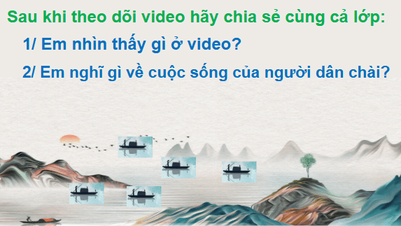 Giáo án điện tử bài Chiều sương | PPT Văn 11 Chân trời sáng tạo