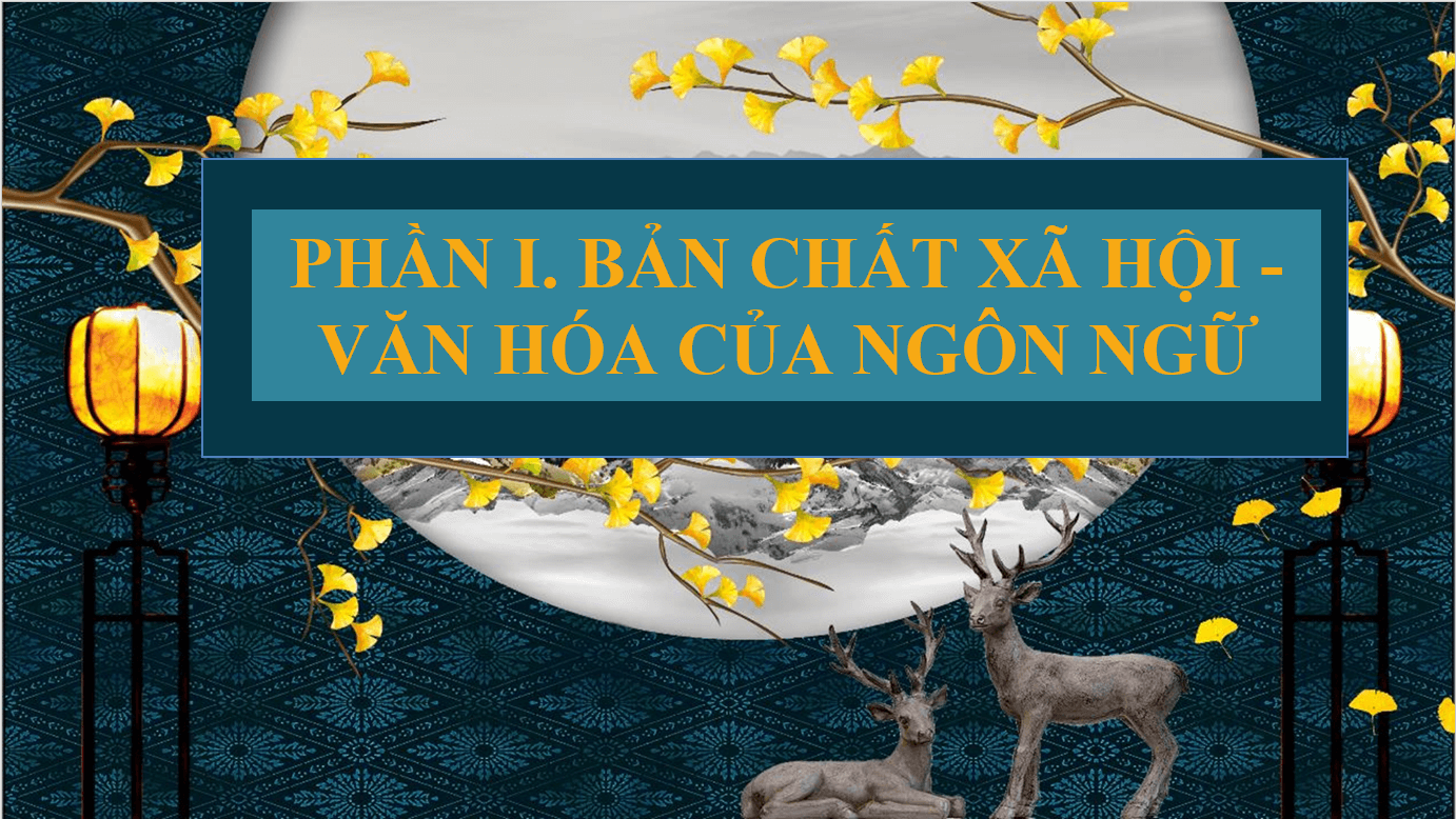 Giáo án điện tử Chuyên đề Văn 11 Phần 1: Bản chất xã hội - văn hóa của ngôn ngữ | Chuyên đề PPT Văn 11 Kết nối tri thức