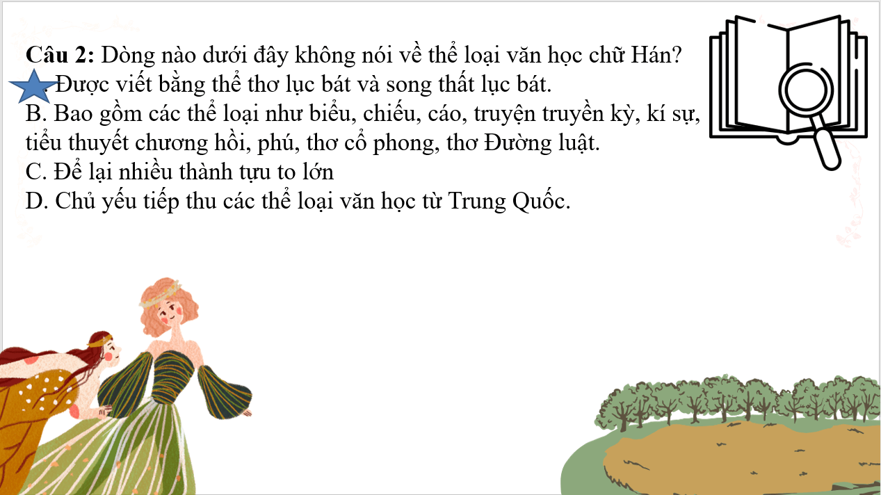 Giáo án điện tử Chuyên đề Văn 11 Phần 2: Viết báo cáo về một vấn đề văn học trung đại Việt Nam | Chuyên đề PPT Văn 11 Kết nối tri thức