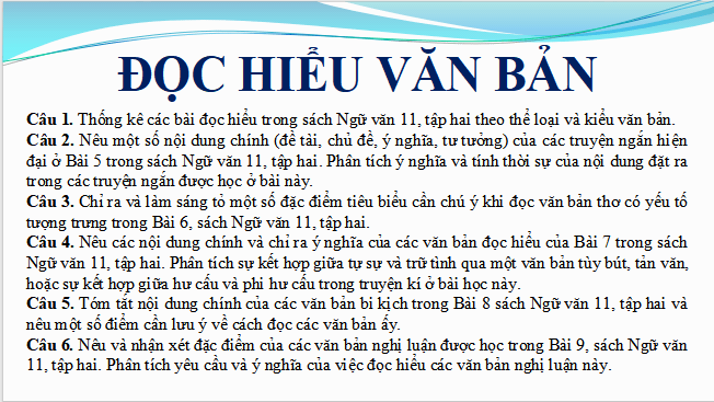 Giáo án điện tử bài Đọc hiểu văn bản trang 147 Tập 2 | PPT Văn 11 Cánh diều