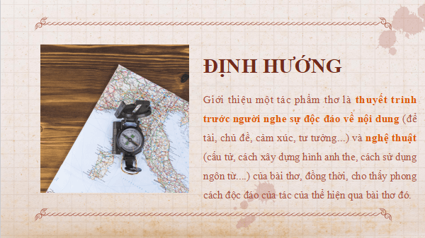 Giáo án điện tử bài Giới thiệu một tác phẩm thơ | PPT Văn 11 Cánh diều