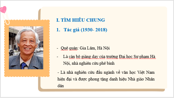 Giáo án điện tử bài Lại đọc Chữ người tử tù của Nguyễn Tuân | PPT Văn 11 Cánh diều