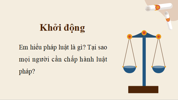 Giáo án điện tử bài Phải coi luật pháp như khí trời để thở | PPT Văn 11 Cánh diều
