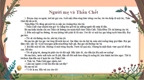 Giáo án điện tử bài Tấm lòng người mẹ | PPT Văn 11 Cánh diều