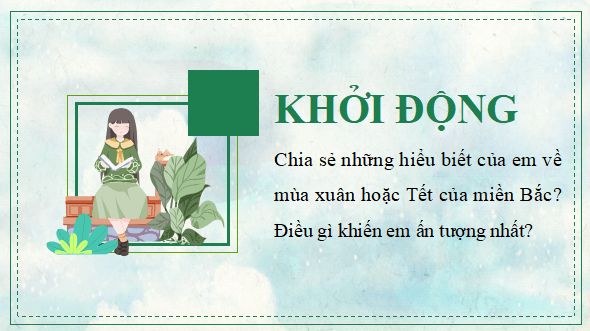Giáo án điện tử bài Thương nhớ mùa xuân | PPT Văn 11 Cánh diều