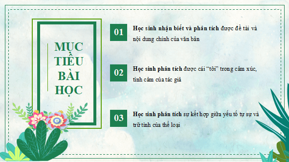 Giáo án điện tử bài Thương nhớ mùa xuân | PPT Văn 11 Cánh diều