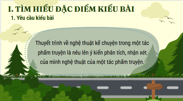 Giáo án điện tử bài Thuyết trình về nghệ thuật kể chuyện trong một tác phẩm truyện | PPT Văn 11 Kết nối tri thức