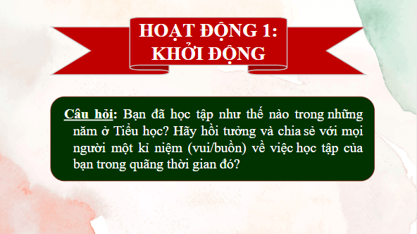 Giáo án điện tử bài Tôi đã học tập như thế nào? | PPT Văn 11 Chân trời sáng tạo