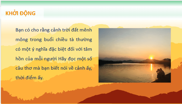 Giáo án điện tử bài Tràng giang | PPT Văn 11 Kết nối tri thức