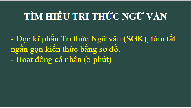 Giáo án điện tử bài Tri thức ngữ văn trang 75 | PPT Văn 11 Kết nối tri thức