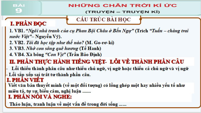 Giáo án điện tử bài Tri thức ngữ văn trang 77 Tập 2 | PPT Văn 11 Chân trời sáng tạo