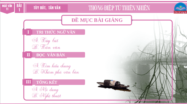 Giáo án điện tử bài Tri thức ngữ văn trang 9 | PPT Văn 11 Chân trời sáng tạo
