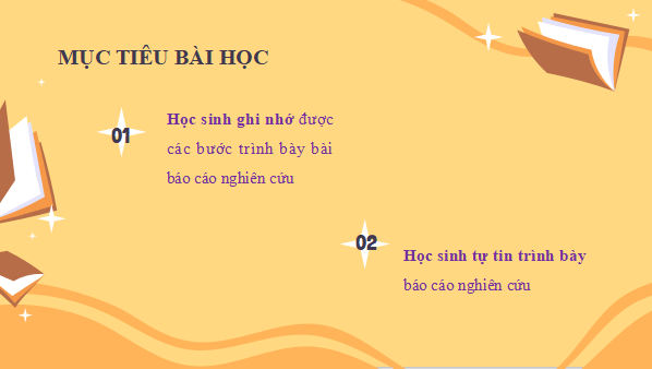 Giáo án điện tử bài Trình bày báo cáo kết quả nghiên cứu về một vấn đề tự nhiên hoặc xã hội | PPT Văn 11 Cánh diều