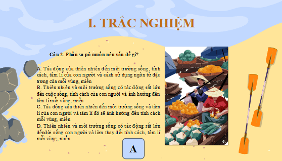 Giáo án điện tử bài Sông nước trong tiếng miền Nam | PPT Văn 11 Cánh diều
