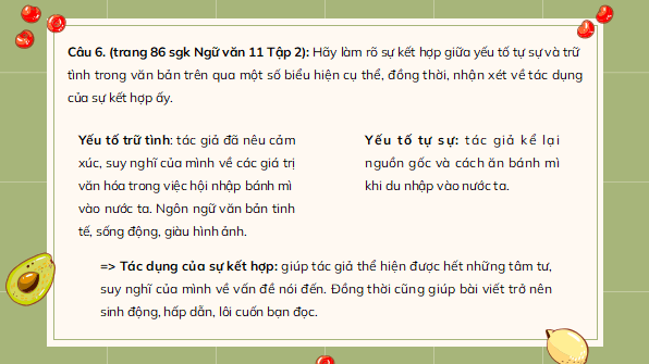 Giáo án điện tử bài Bánh mì Sài Gòn | PPT Văn 11 Cánh diều