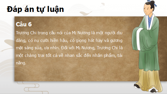 Giáo án điện tử bài Trương Chi | PPT Văn 11 Cánh diều